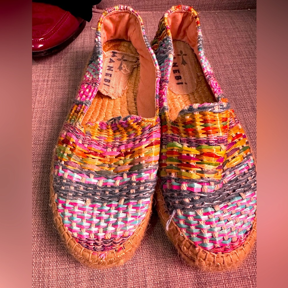 Manebi Espadrilles size 7.5